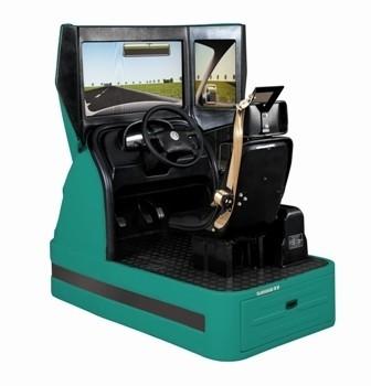 China Electronic training automobile driving simulator equipment for sale