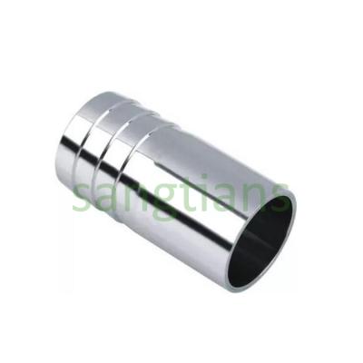 China High Durability Stainless Steel Sanitary Pipe SS304 Connector for sale