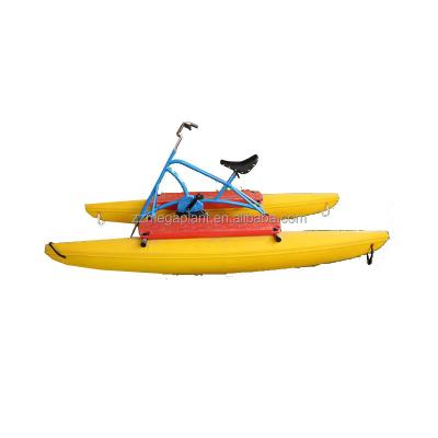 China High Quality Outdoor Water Fun Adult Sea Sports Inflatable Booster Water Bicycle Pedal Float Bike For Family Water Entertainment for sale