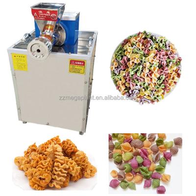 China High efficiency hot sale multifunctional spaghetti pasta machine shell noodles making machine with factory price for sale