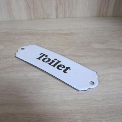 China Europe Enamel Steel Mini Toilet Sign Toilet Marker Toilet Indication for sale