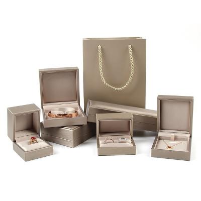 China New Composite Materials Stain Jewelry Box Set Wholesale for sale