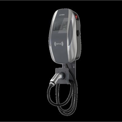 China 32a 380v 11kw 22kw 3 Phase Type - 2 New Energy Commercial Electric Vehicle AC Car Charging Station Wallbox Ev Charger Station LS-EVC-22-10222 for sale