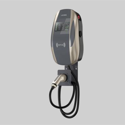 China LEISN Type2 Type 1 32a 7kw 11kw Wallbox Ev Car Charger Electric Vehicle Charging Station LS-EVC-11-10222 for sale