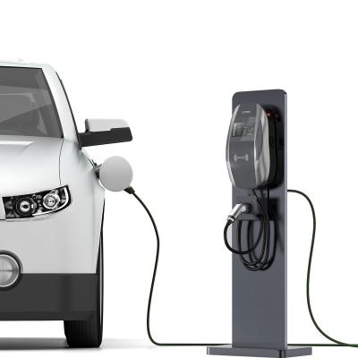 China Wallbox Electric Car Charging Stations Fast Ev Charger With App Hicbest AC Ev Wallbox 3 Phase 7kw 11kw 22kw Ev Charger 32a LS-EVC-11-10222 for sale