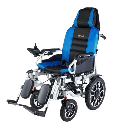 China Auto Recline Price Joystick Controller Climbing Stair Folding Electric Wheelchair for sale