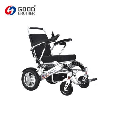 China PU+Rubber HG-N530B Brushless Motor Folding Aluminum Electric Wheelchair for sale