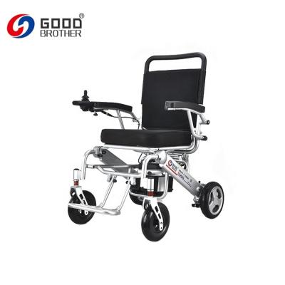 China Electric wheelchair HG-N530A PU folding spring frame shockproof aluminum small wheel with brushless motor for sale