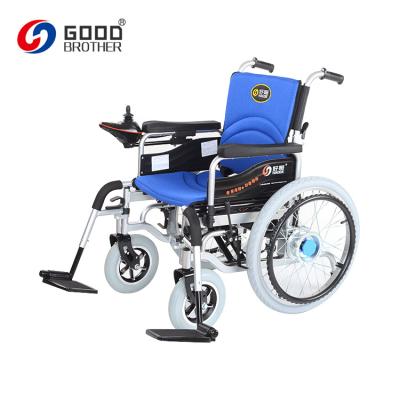 China Light weight foldable manual folding handcycle scooter charger stair climbing electric wheelchair for handicapped for sale