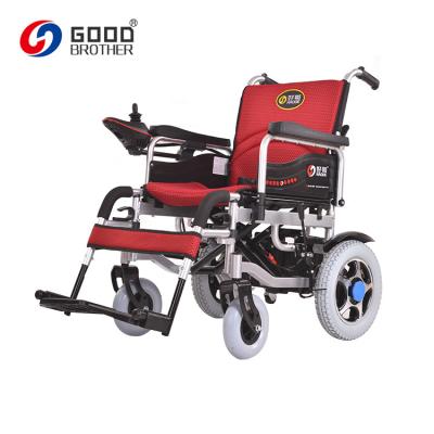 China Wholesale Lightweight Portable Rubber Wheel Electric Wheelchair Hg-N560 for sale