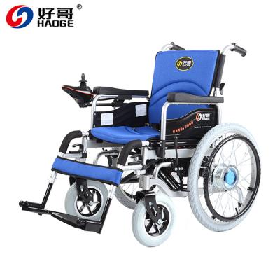 China Amazon Best Selling Rubber Wheel Remote Control Folding Electric Wheelchair For Handicapped for sale