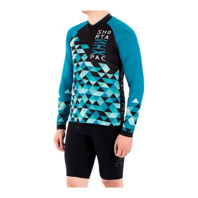 China Team Printed Men Quick Dry Clothes Seamless Breathable Professionals Bike Sport Wear Custom Made Cycling Clothes for sale