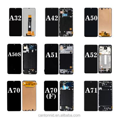 China Repair lcd screen screen premium quality cell phones with amoled display for Samsung A32 A42 A50 A50S A51 A52 A70 A71 for sale