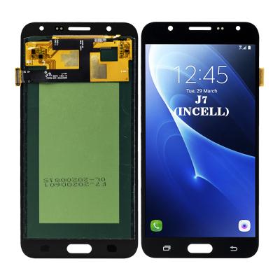 China One stop service 5.5 inch screen pantalla tactil incel lcd display for J700 show J7 2015 J700 2015 INCELL for sale