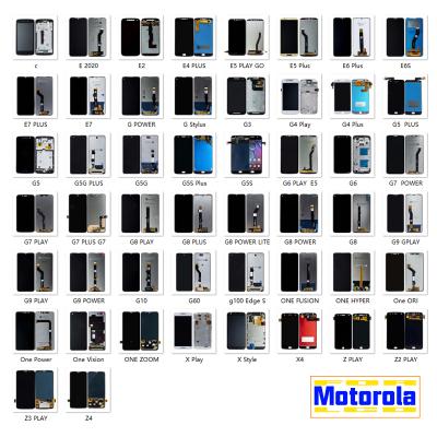 China Hot Selling OEM Original Replacement Parts Mobile LCD Pantalla Tactil Display For Motorola Moto E2 E4 E5 E6 E7 Plus for sale