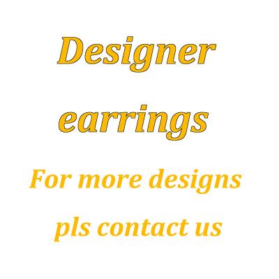 China CLASSIC High Quality Luxury Stud Earrings Brand Designs Double G/C Stud Earrings For Women for sale