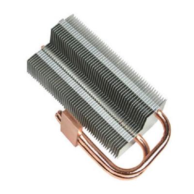 China Excellent heat dissipation aluminum fins radiator with copper heat pipe for thermoelectric cooling for sale