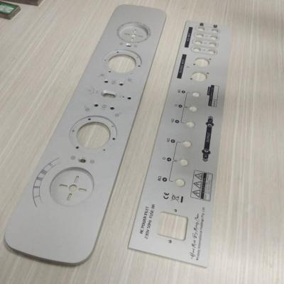 China Electronic Custom Front Amplifier Aluminum Front Panel By CNC Milling for sale