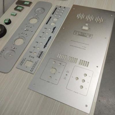 China Precision Electronic Front Panel Mechanical CNC Custom Faceplate for sale