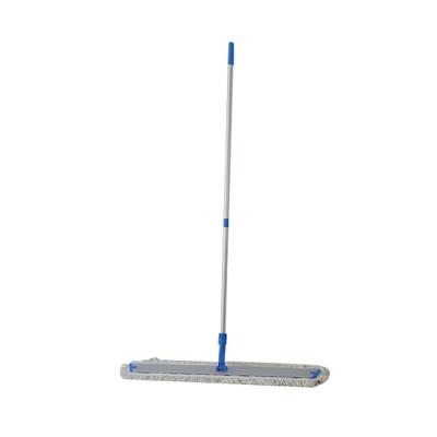 China Professional Aluminum Dust Broom Cotton Pole Rotating Aluminum Connector LX4055 for sale