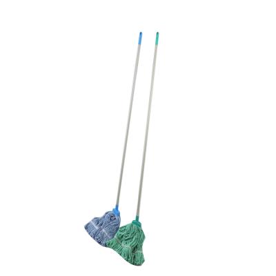 China Viable Master Refill For Kitchen Office Recycle Cotton Cup End White Wet Floor Cleaning Mop for sale