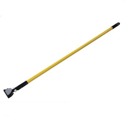 China Durable metal handle with vinyl coated iron pole dust mop handle for sale