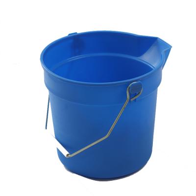 China Sustainable Plastic 10L Floor Bucket Cleaning Bucket for sale