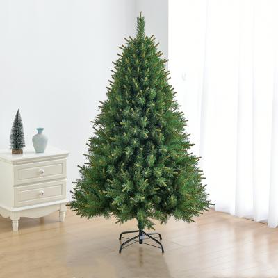 China Hot-Selling Arbol De Navidads Indoor Christmas Tree and Outdoor Adornos Navidenos Solvent Artificial Green Ornaments Christmas Tree for sale