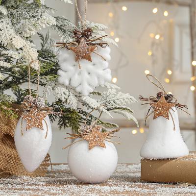 China Foam High Quality Christmas Tree Hanging Hanging Home Decorations Christmas Tree Ornaments arbol de navidad for sale