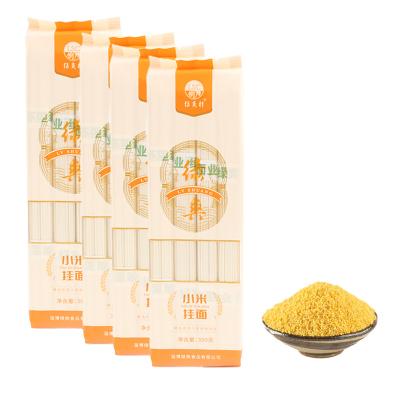 China Chinese Gluten Free Factory Wholesale Authentic Hot Sale Japanese Style Dried Low Fat Millet Noodles for sale