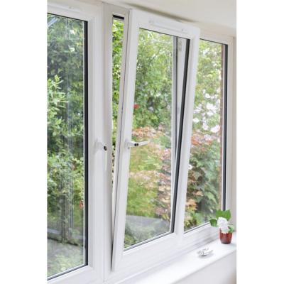 China Aluminum Fixed Screen Window Windoor Folding Energy Efficient Window With Tilt Turn Swing for sale