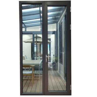 China Heat Insulation Interior Exterior Hinged Swing Door Coupled With Window Bathroom Door Kitchen Fixed Door for sale