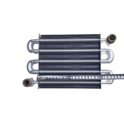 China Hotel LPG NG Gas Boilers Accessories Copper Single-tube 200mm Heat Exchanger For Ferroli Bosch Vaillant Vanward Gas Boiler Replacement for sale