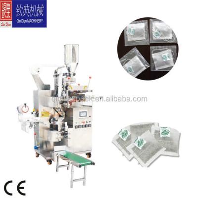 China Beverage Jasmine Tea Bag Packing Machine Automatic With Wrap/Black Tea Powder Filling Machine for sale