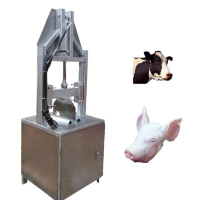 China Good Design Hydraulic Pig Cow Head Cutting Machine For Sale for sale