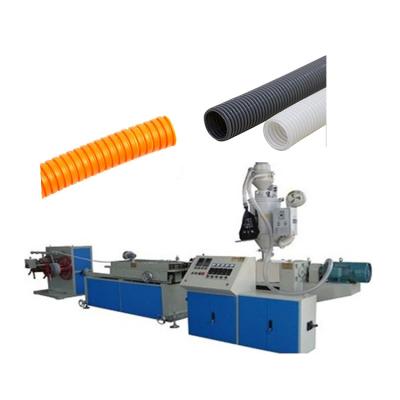 China Plastic Corrugated PIPE Pipe Extrusion Machine Spiral Pipe Production Line for sale