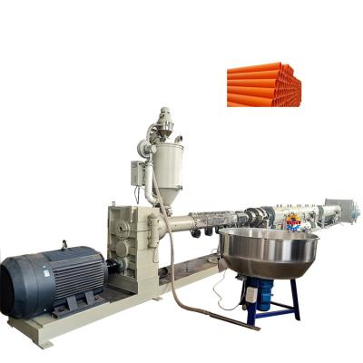 China PIPE MPP Conduit Pipe Plastic Machine Electrical Cable Wire Pipe Underground Production Line for sale