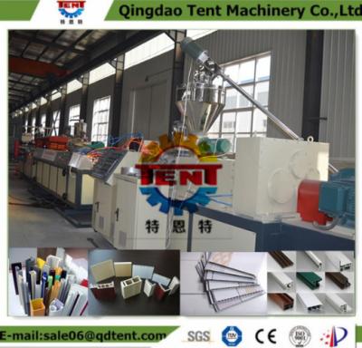 China Profile pvc edge banding extrusion line/plastic production line/machinery for sale