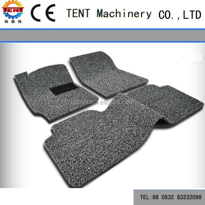 China Mat Auto Foot Pad Maker Plastic Mat Making Machine Make PVC Foot Pad for sale