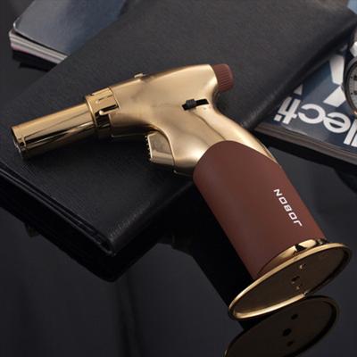 China JOBON529A JOBON529A Welding Gun Double Fire Lighter Windproof Inflatable Cigar Lighter for sale