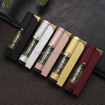 China Wholesale Direct Injection CLASSIC Inflatable Windproof Lighter Visual Metal Fuel Gas Tank Lighter ZY029 for sale