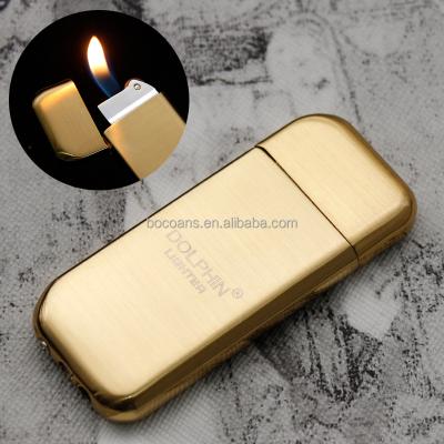 China HY076 CLASSIC Inflatable Lighter Metal Inflatable Cigarette Grinding Wheel Cigarette Lighter Customized Lighter HY076 for sale