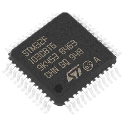 China Single chip microcomputer all new STM32F103C8T6 LQFP-48 microcontroller 103CBT6 in stock for sale