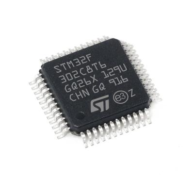 China Original STM32F302C8T6 New /302CBT6 302RBT6 302RCT6 Single Chip Microcomputer Electronic Components for sale