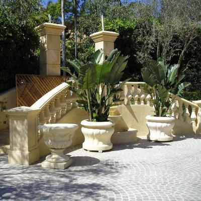 China Classical Architectural Stone Garden Building Residential Stone Villa Decorative Outdoor Stone Products for sale