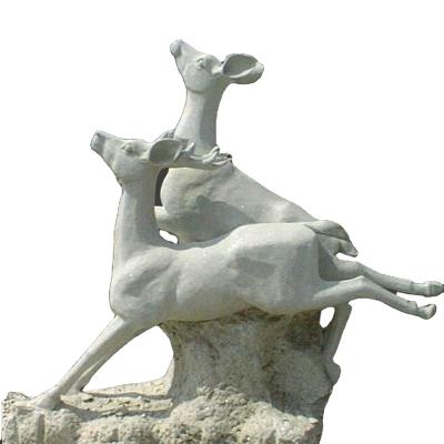 China Popular EUROPEAN Marble Statue Brilliantly Hand Carved Life Size Marble Sheep Marble Statue Sheep Sculpture for sale