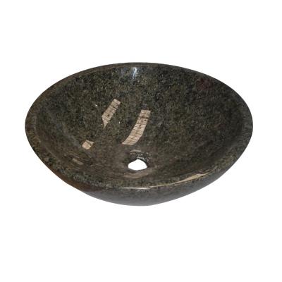 China European Natural Marble Sinks Indoor Oval Natural Stone Basin Round Sink Stone Basin for sale