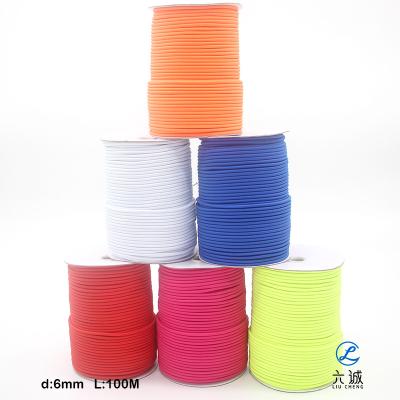 China Wholesale Sustainable Bungee 6mm Stretch Rope Twine Elastic Liucheng Cord for sale