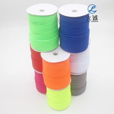 China High tenacity liucheng high quality Bungee rainbow color tie rope 12mm elastic 2mm 2.5mm 2.8mm 3mm 4mm 5mm 6mm 7mm 8mm 9mm 10mm for sale