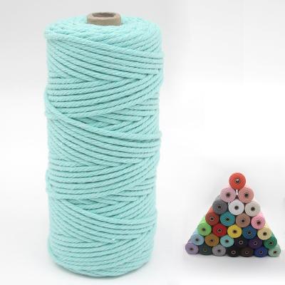 China Factory direct wholesale 3mm macrame cord high tenacity polyester for sale